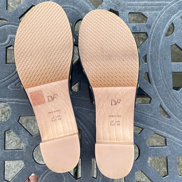 Diane Von Furstenberg Manning Mule, Sz 10 - Picture 6 of 7